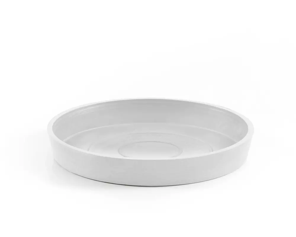 Ecopots Unterteller Rund 20, Weiss