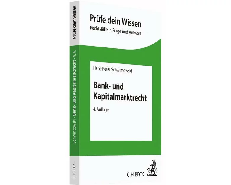 Bank- und Kapitalmarktrecht
