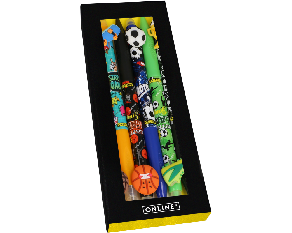 ONLINE Gelpen MagiXX 0.7mm 70126 Boys 6 Stück