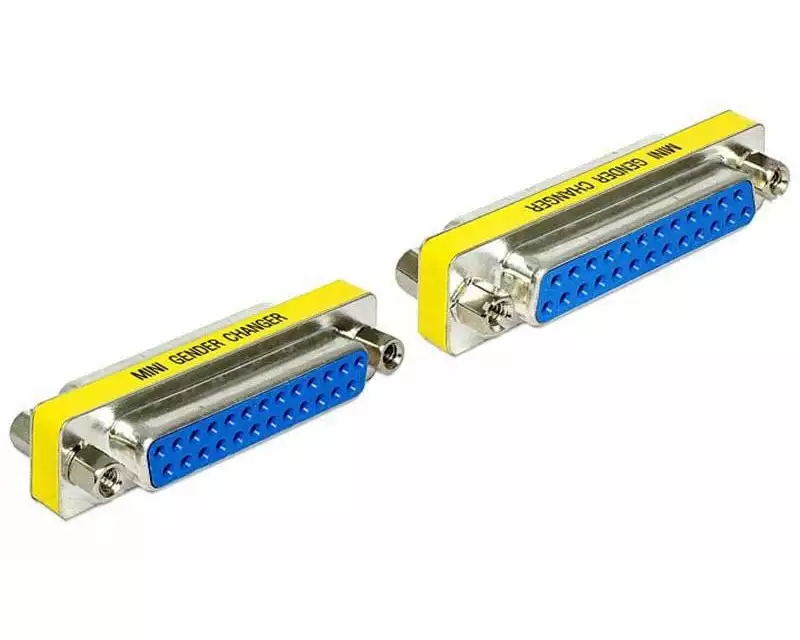 Delock Gender Changer DB25 f - f
