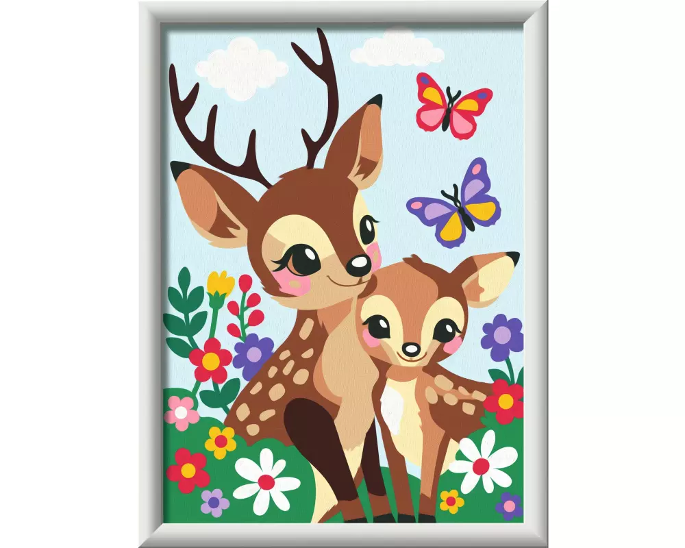 Ravensburger Malen nach Zahlen CreArt – Darling Deer
