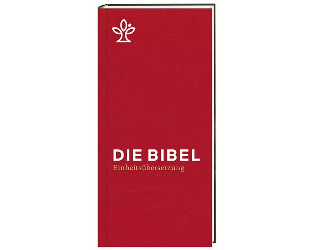 Die Bibel. Taschenausgabe rot mit Reißverschluss