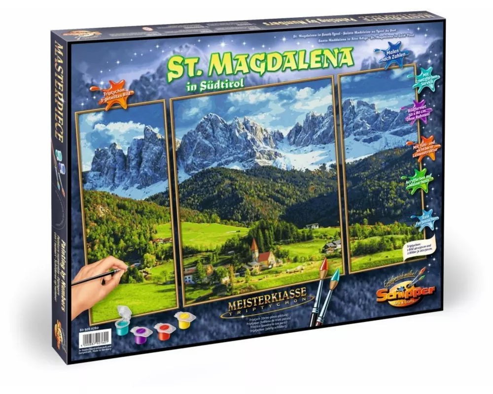 Schipper Malen nach Zahlen - St.Magdalena in Südtirol