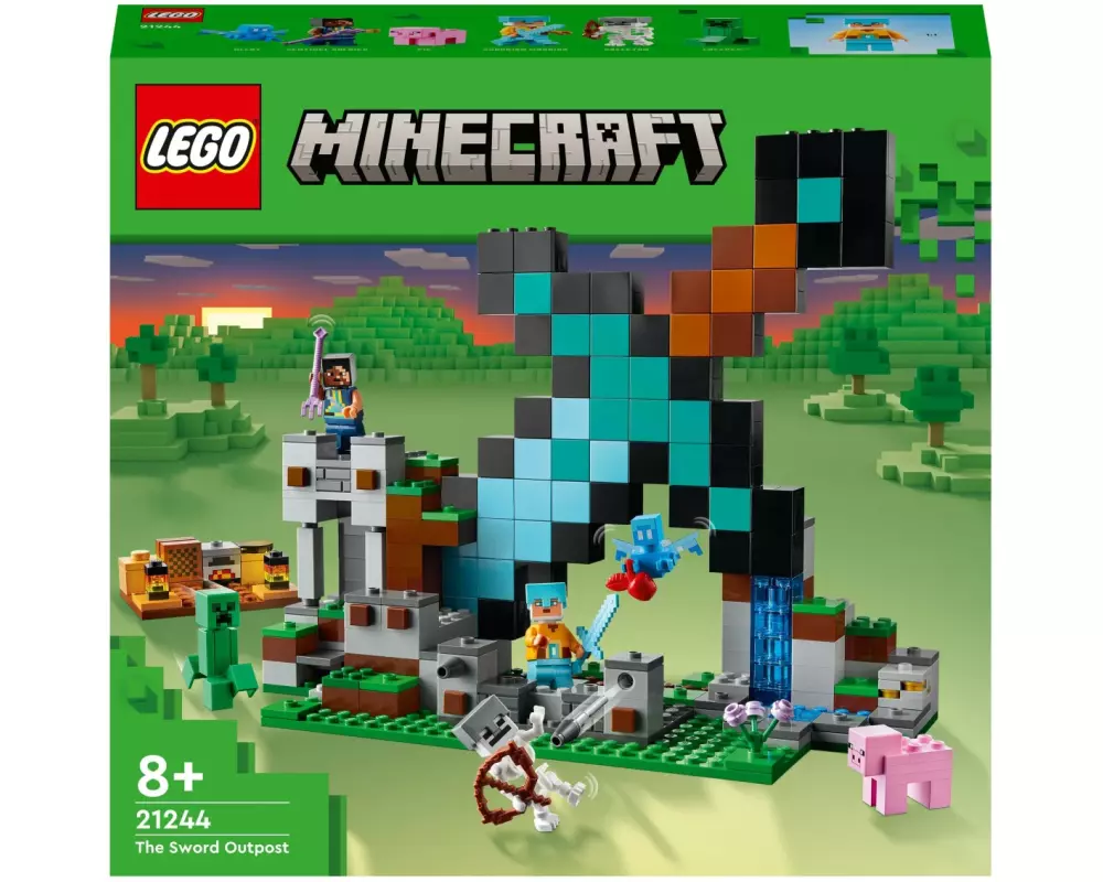 LEGO® Minecraft Der Schwert-Aussenposten 21244