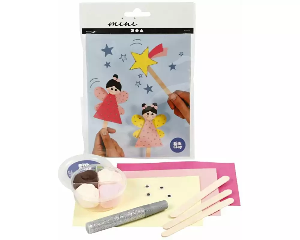 Creativ Company Modellier-Set Eisstiel-Figuren, Prinzessin, 1 Set
