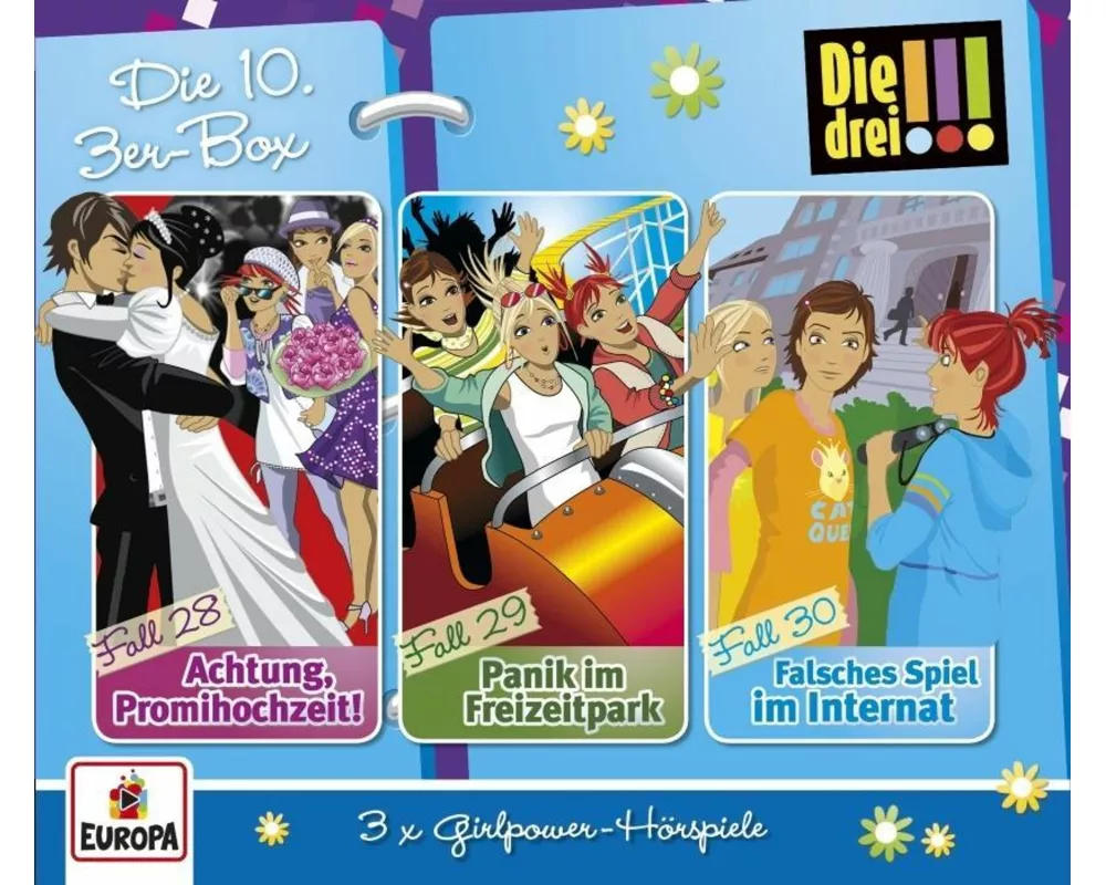 Die drei !!! 3er Box 10. Folge 28-30