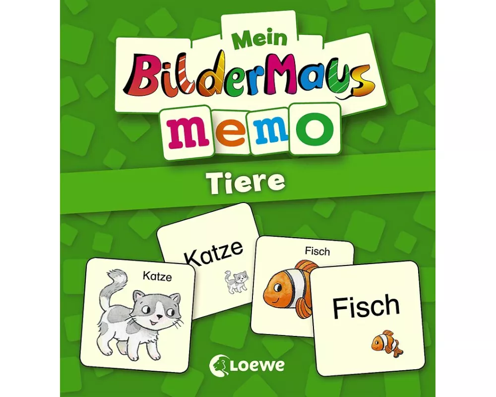 Mein Bildermaus-Memo - Tiere