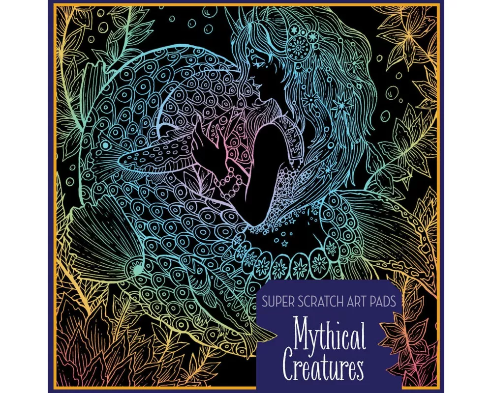 Super Scratch Art Pads: Mythical Creatures