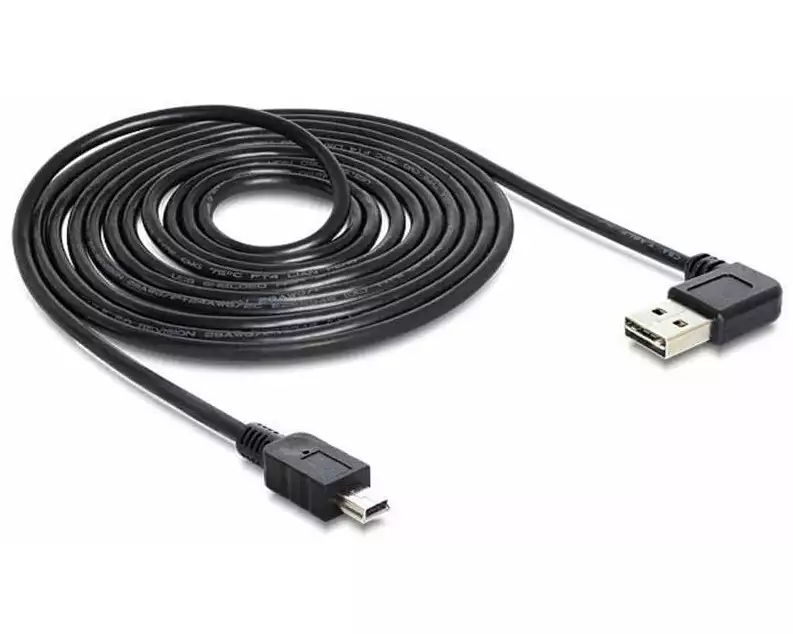 Delock USB 2.0-Kabel EASY-USB USB-A - Mini-USB B 3 m