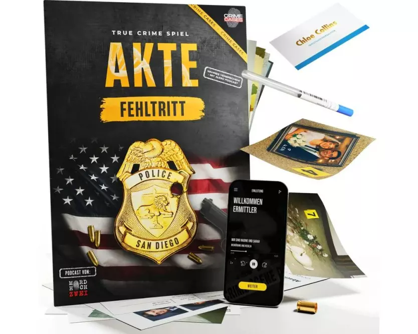 Crime Cases True Crime: Akte Fehltritt Krimispiel