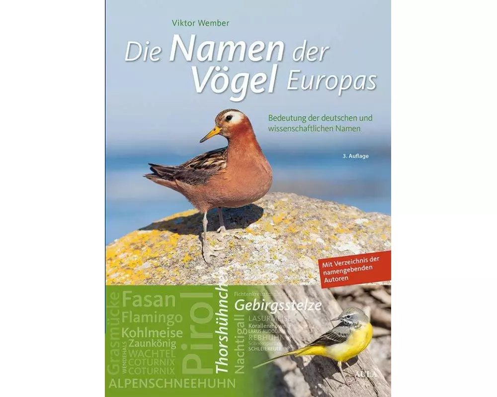 Die Namen der Vögel Europas