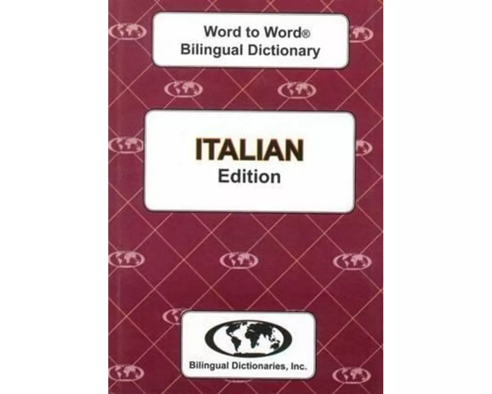 English-Italian & Italian-English Word-to-Word Dictionary