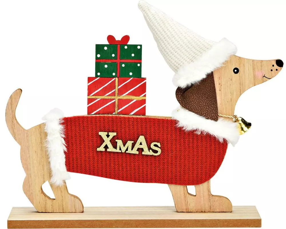 G. Wurm Aufsteller Dackel 23 cm