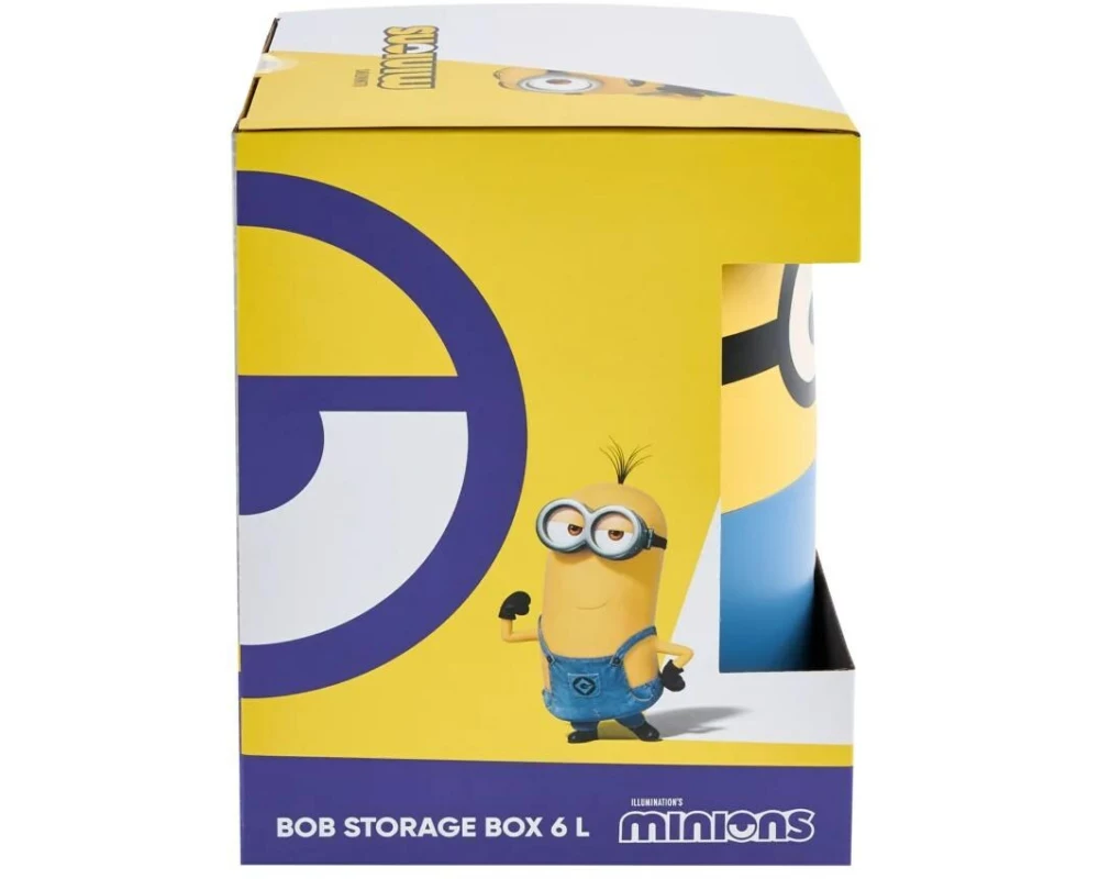 keeeper Minions Bob Rund Kunststoff Blau Gelb 6 l