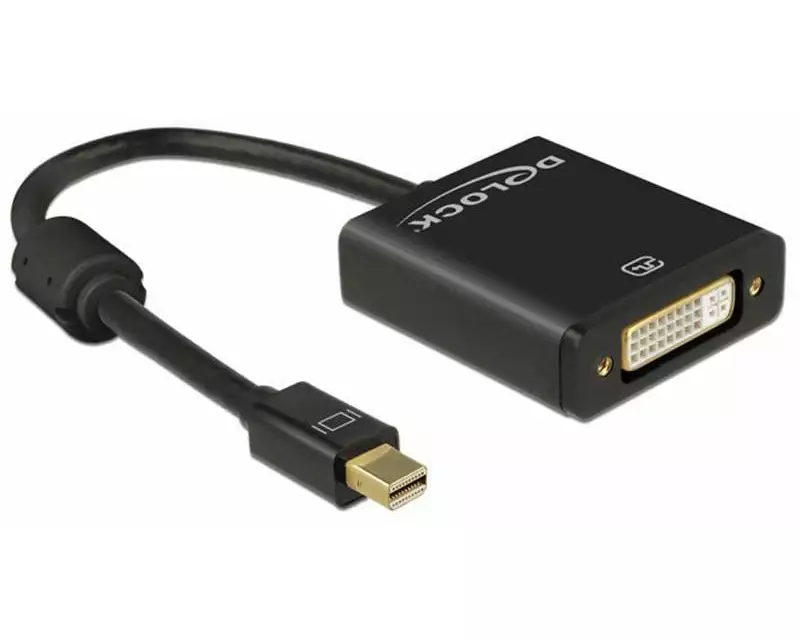 Delock Konverter Mini-DisplayPort – DVI Schwarz