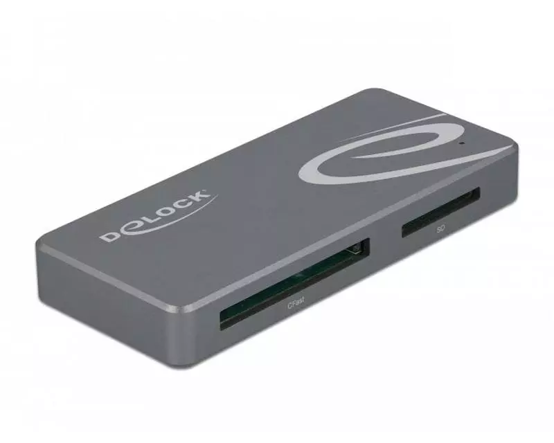 Delock Card Reader Extern 91754 USB-A/C für CFast und SD