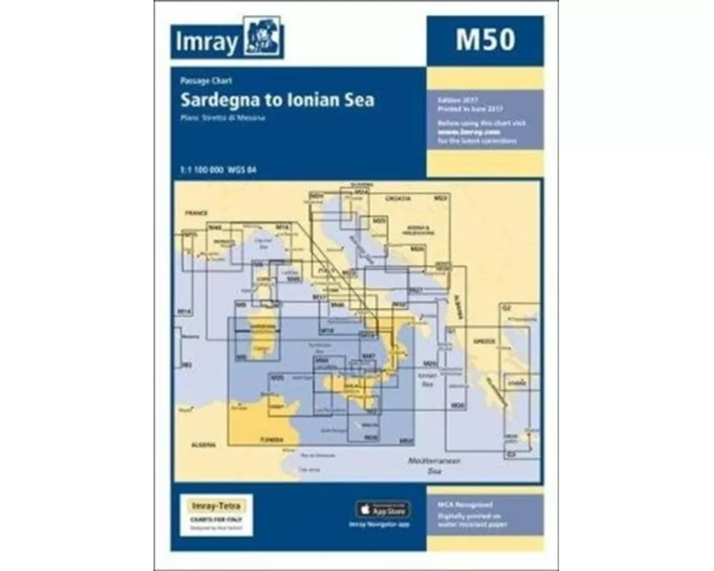Imray Chart M50