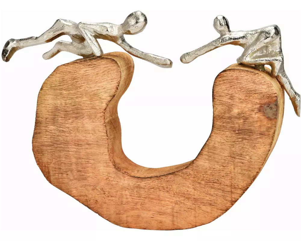 G. Wurm Aufsteller Metall-Figuren 26 x 20 cm