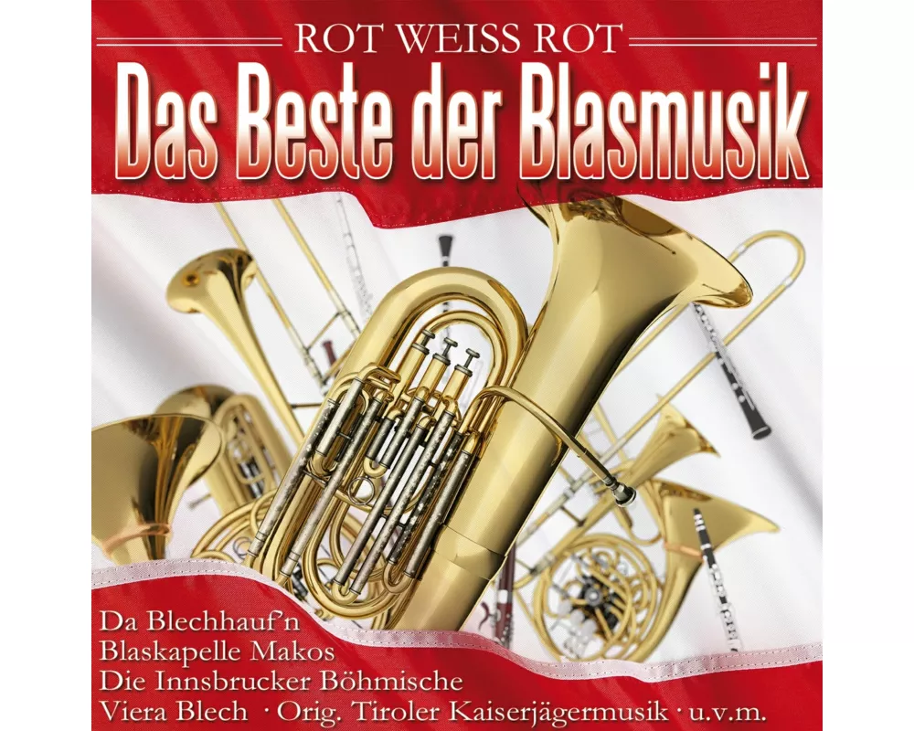 Das Beste der Blasmusik-rot