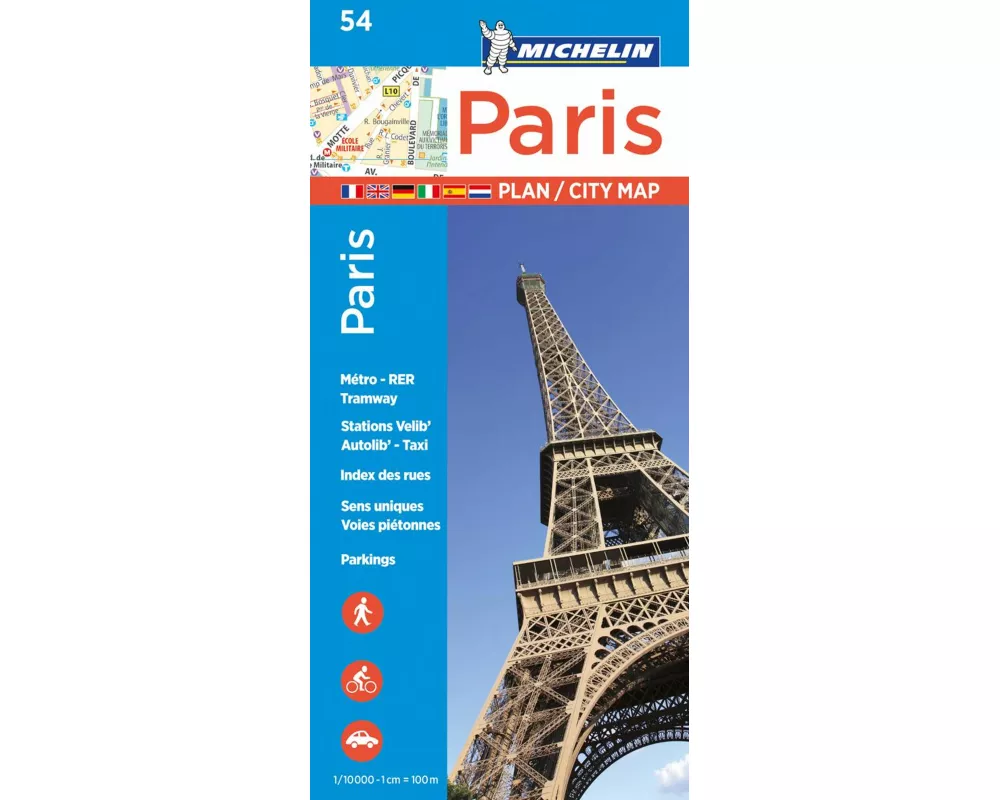 Paris - Michelin City Plan 54