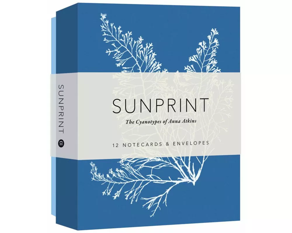 Sunprint Notecards: The Cyanotypes of Anna Atkins (12 notecards; 12 designs; matching envelopes; keepsake box)