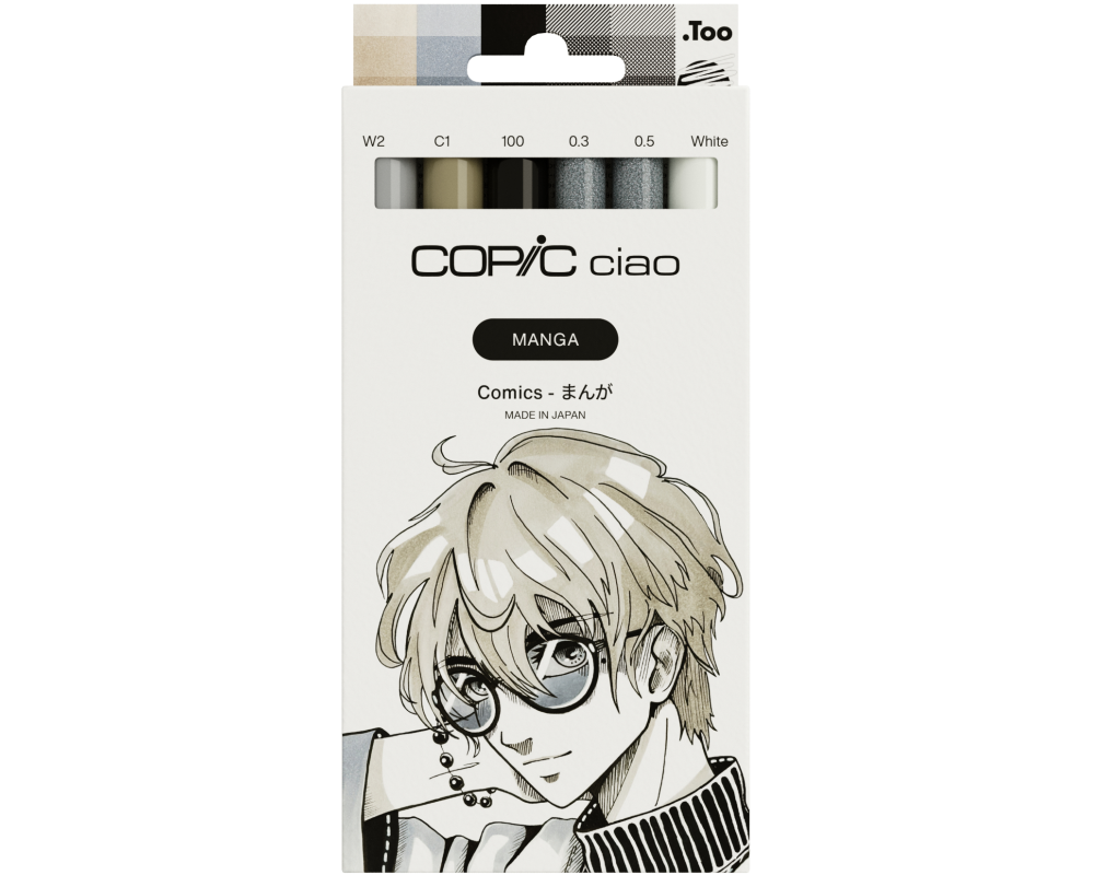 COPIC Marker Ciao Manga Set 22075598 Comics 6 Stück