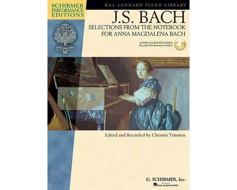 Selections from the Notebook for Anna Magdalena Bach Book/Online Audio