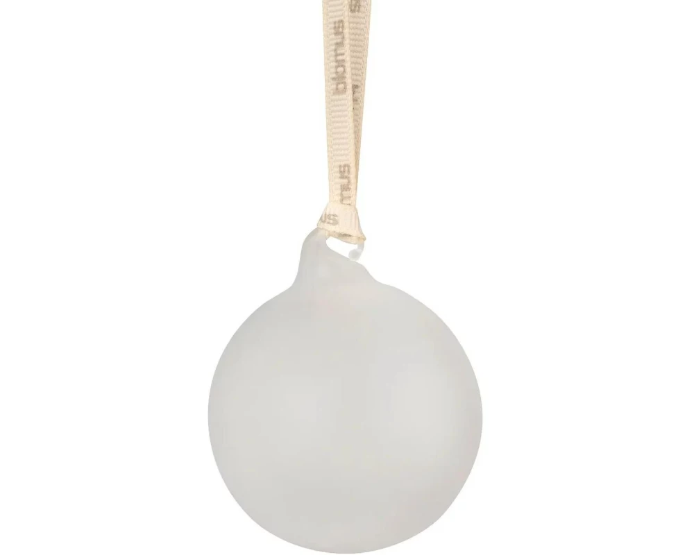 Blomus Weihnachtsschmuck Glaskugeln Transparent/Perlweiss