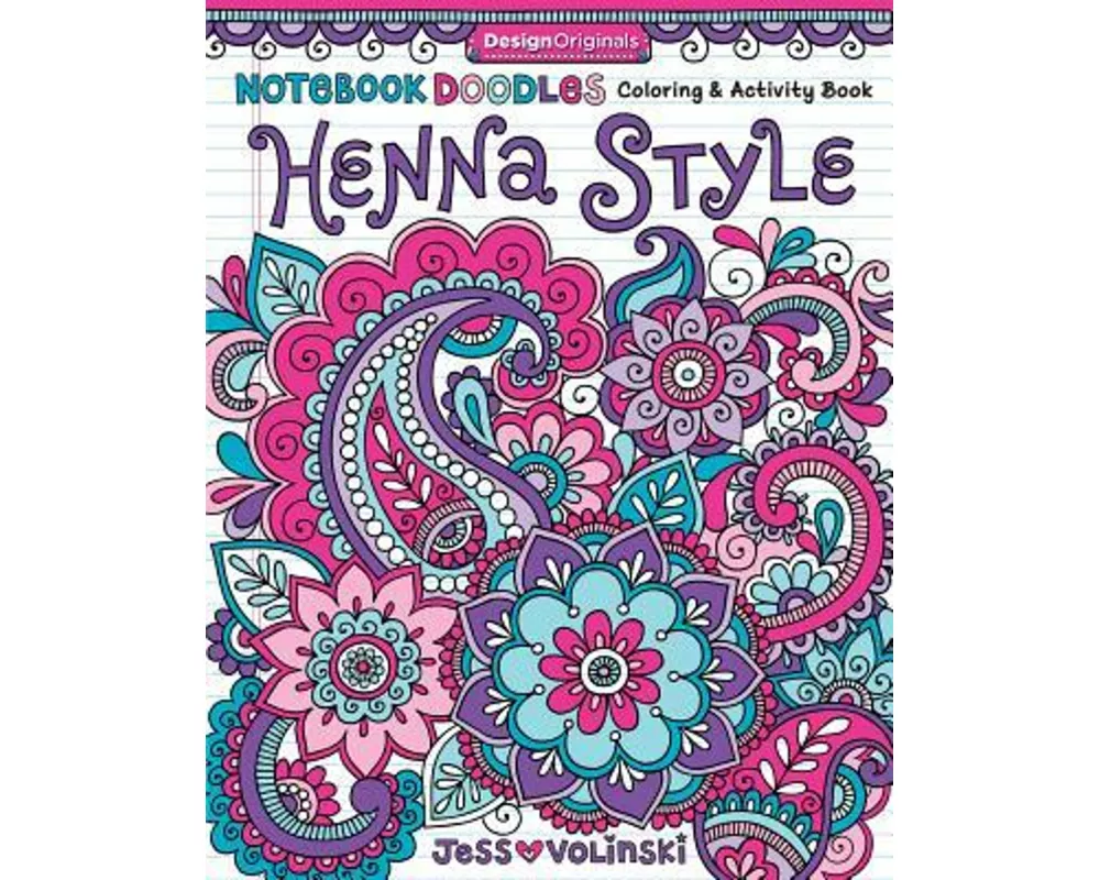 Notebook Doodles Henna Style