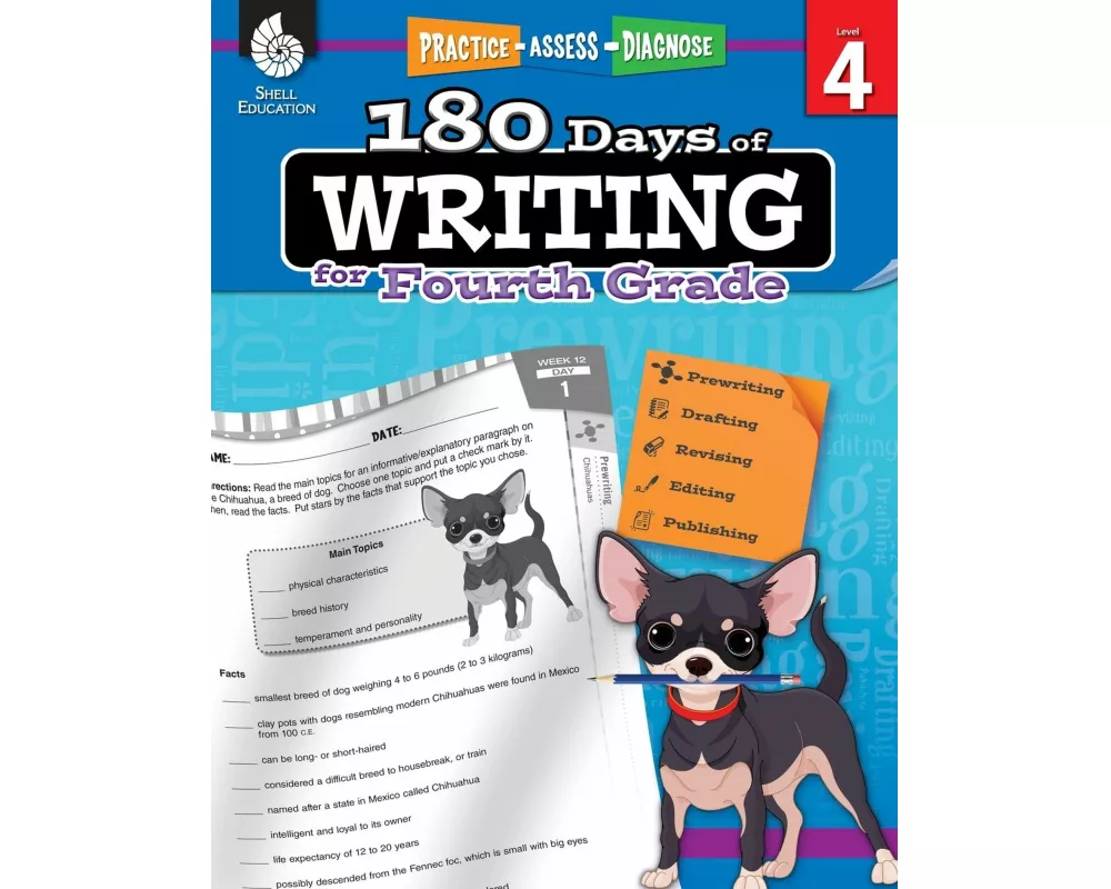 180 Days™: Writing for Fourth Grade