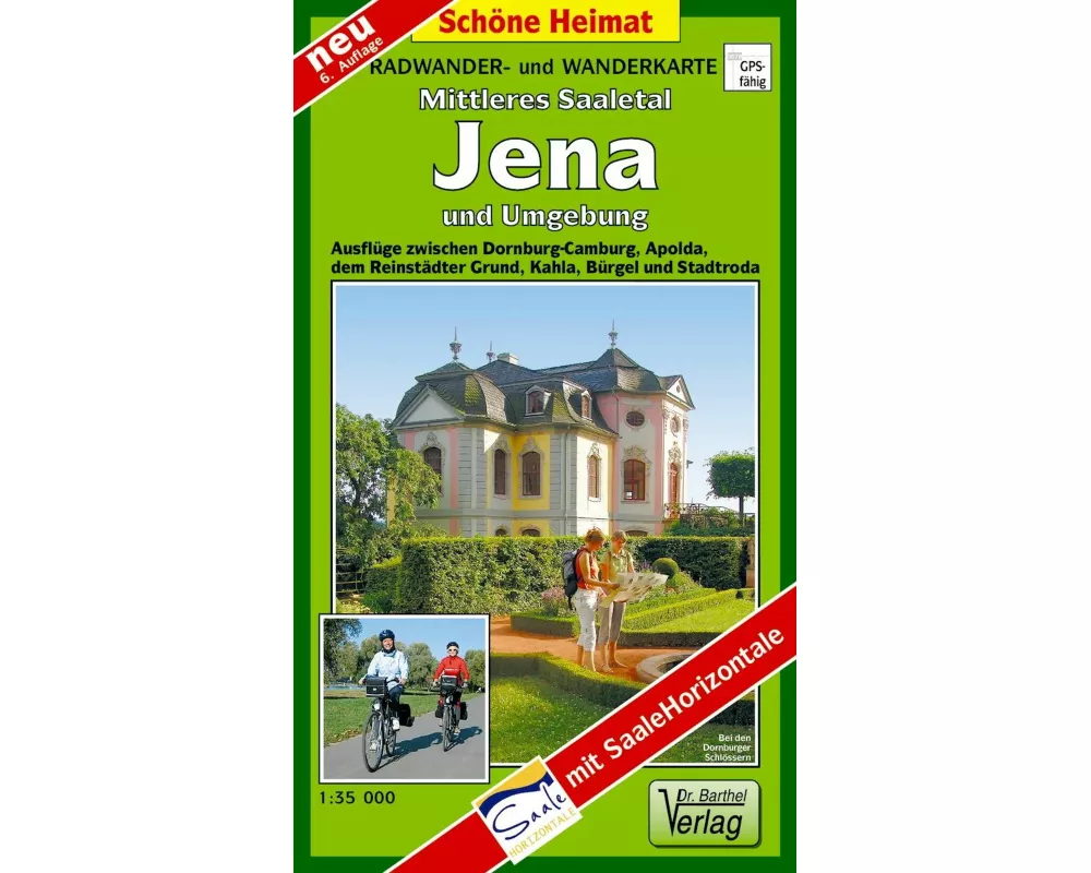 Mittleres Saaletal, Jena und Umgebung 1:35 000 LZ bis 2027