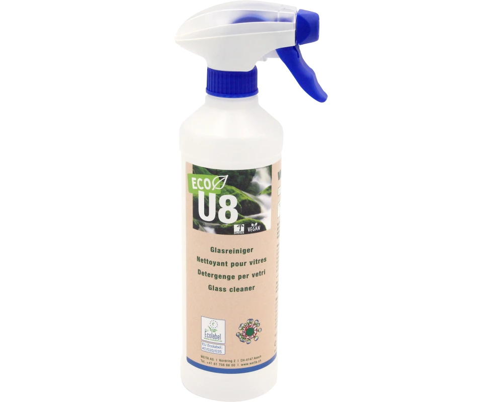 WEITACLEAN Glasreiniger 500ml 75400.14353 U8 ECO, leere Flasche