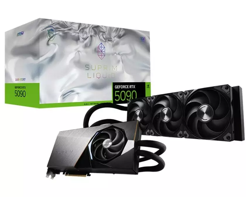 MSI Grafikkarte RTX 5090 Suprim Liquid Soc 32 GB