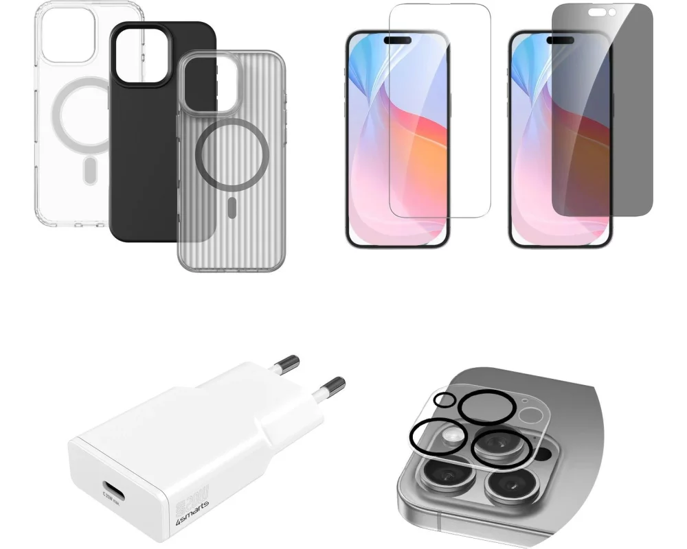 4smarts 7in1 Value Set iPhone 16 Pro Max