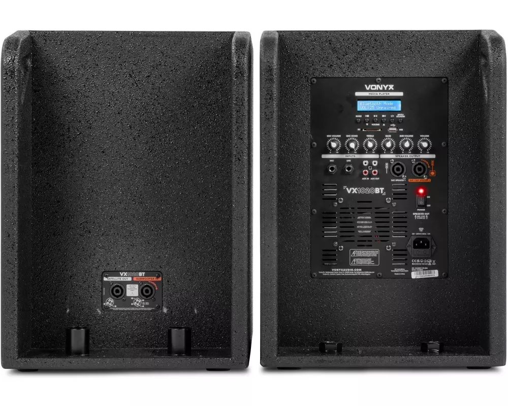 Vonyx VX1020BT 2.2 PA-System mit Subwoofer