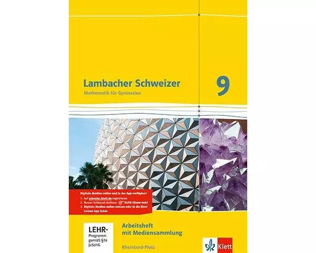 Lambacher Schweizer. 9. Schuljahr. Arbeitsheft plus Lösungsheft und Lernsoftware. Neubearbeitung. Rheinland-Pfalz