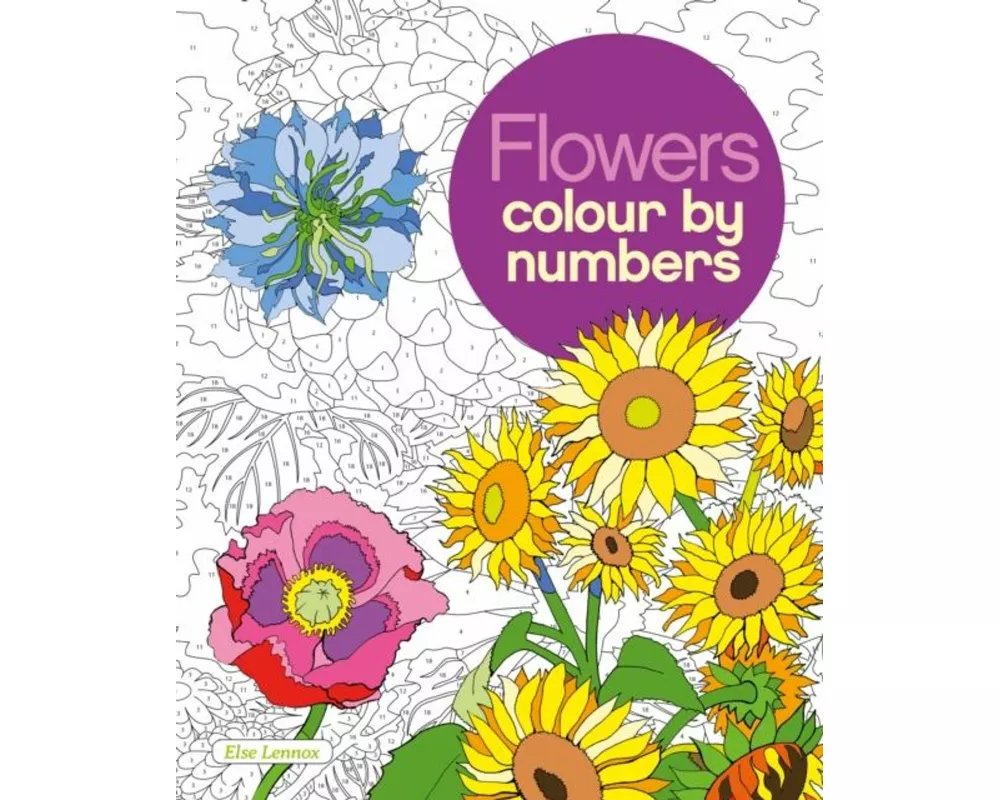 Flowers Colour by Numbers