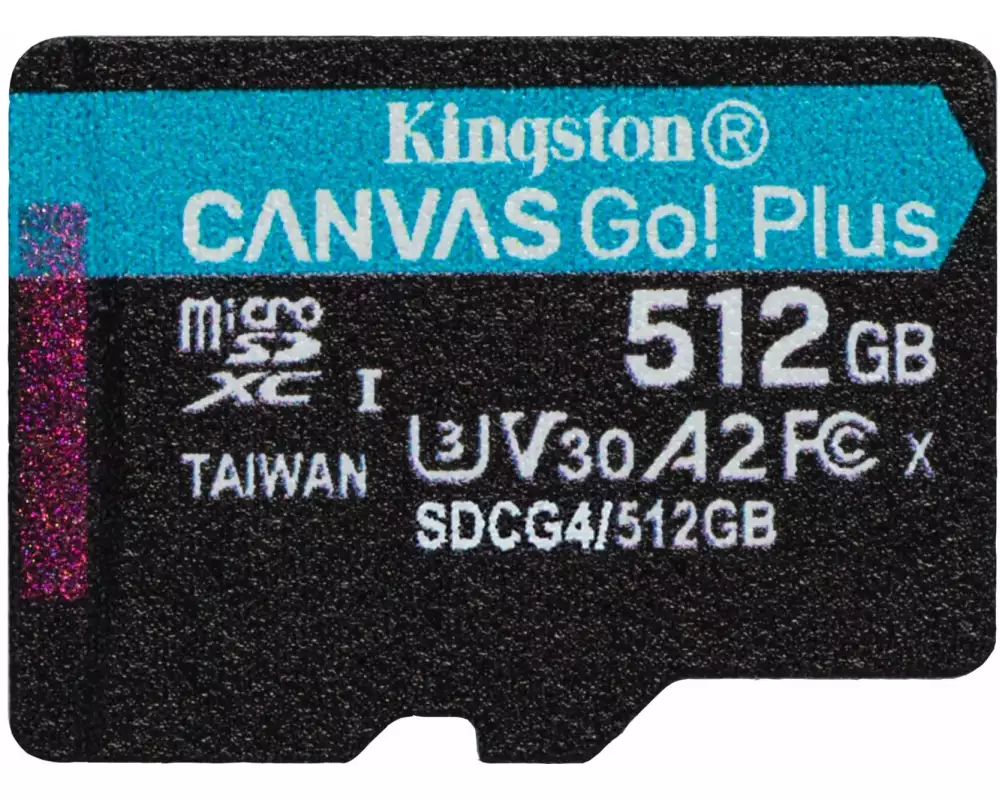 Kingston microSDXC-Karte Canvas Go! Plus 512 GB, ohne Adapter