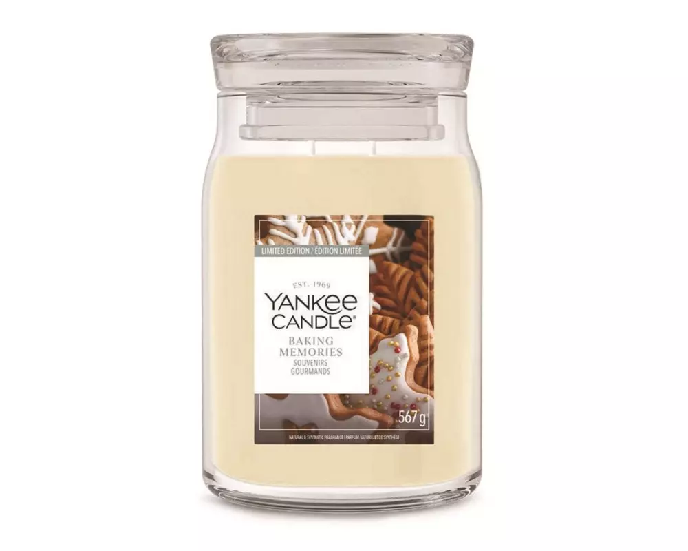 Yankee Candle Signature Duftkerze Baking Memories Medium Jar