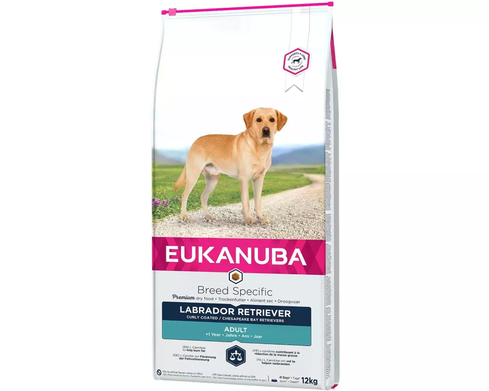 Eukanuba Trockenfutter Labrador Retriever Huhn, 12 kg