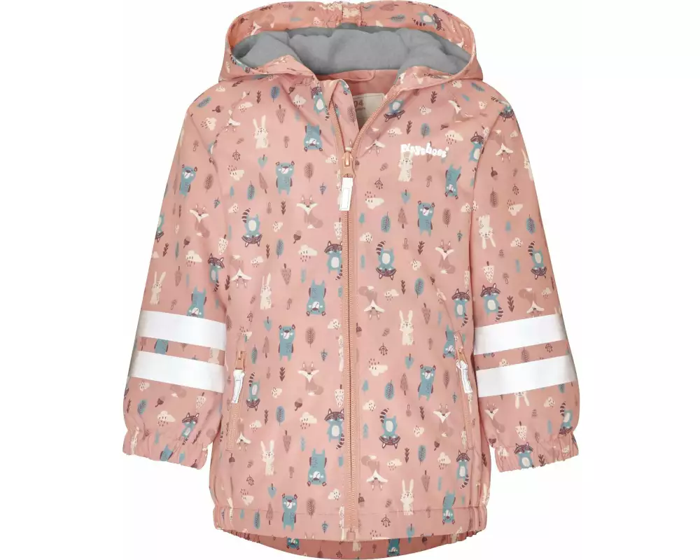 Playshoes Outdoor-Jacke Waldtiere Gr. 110, Rosa