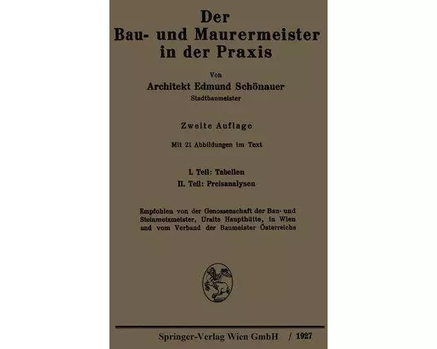 Der Bau- und Maurermeister in der Praxis