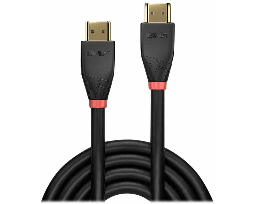 LINDY Video Cable, HDMI 2.0, Active HDMI-HDMI, M-M, 25m, black, 18G