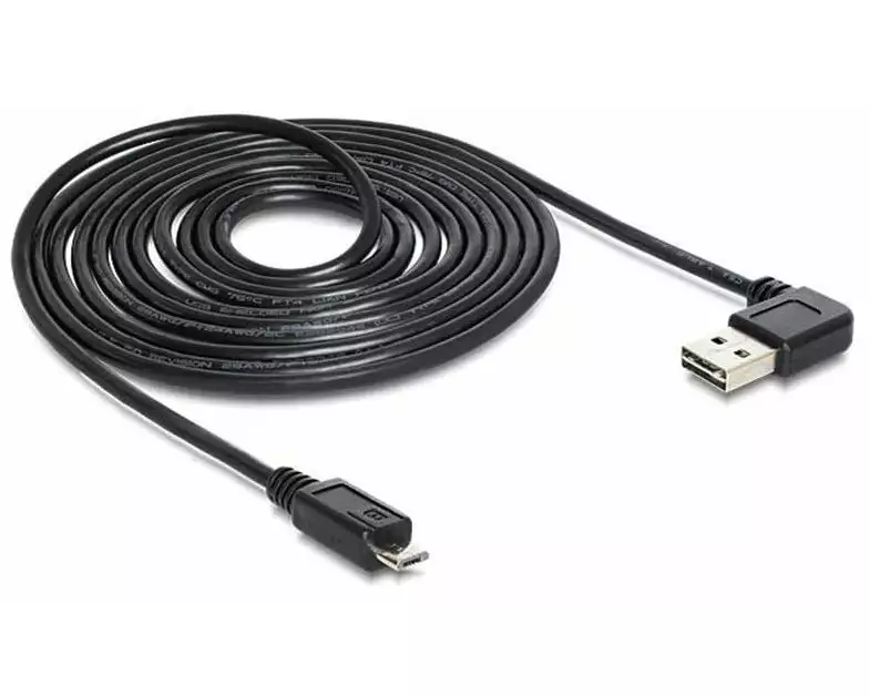 Delock USB 2.0-Kabel EASY-USB USB-A - Micro-USB B 1 m