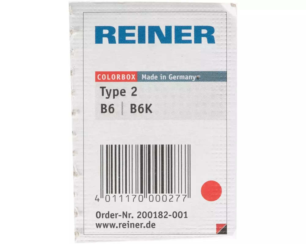 Reiner Ersatzkissen Colorbox 2 Rot