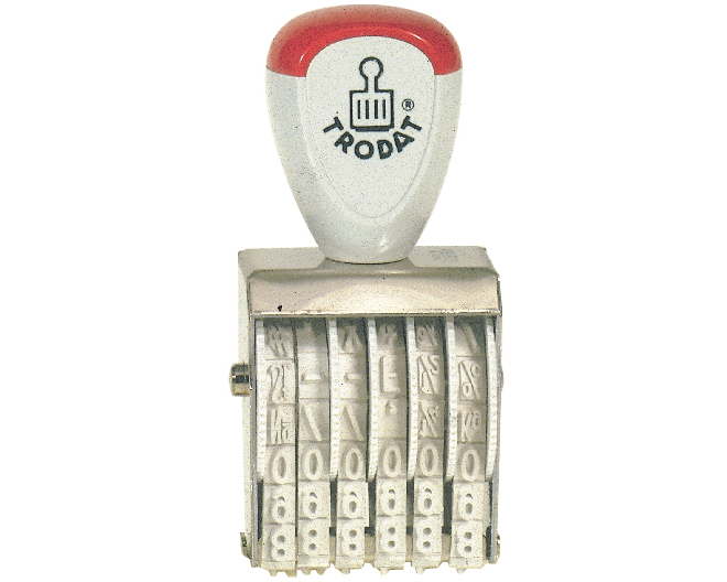 TRODAT Ziffernstempel 1554 4-stellig 5mm
