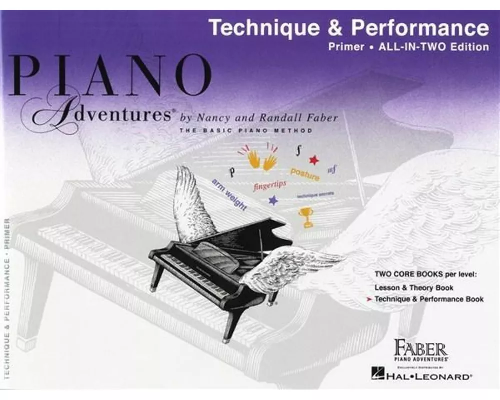 Piano Adventures All-In-Two Primer Tech. & Perf.