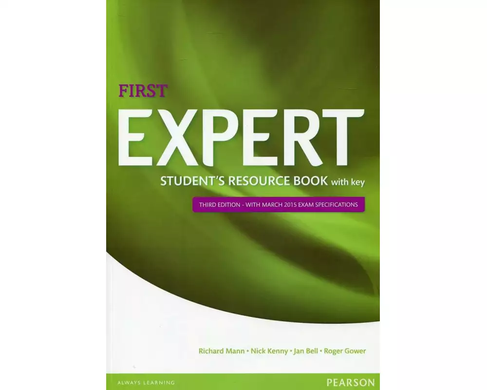 Expert First 3rd Edition Student's Resource Book with Key