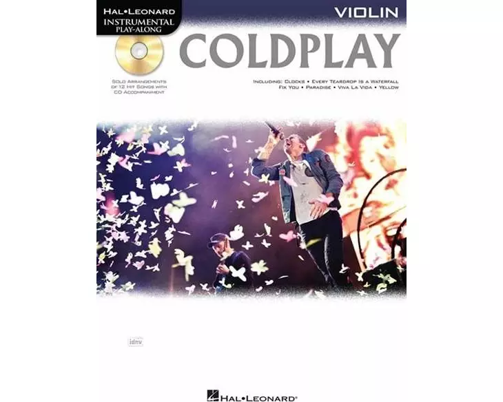 Coldplay for Violin - Instrumental Play-Along Book/Online Audio