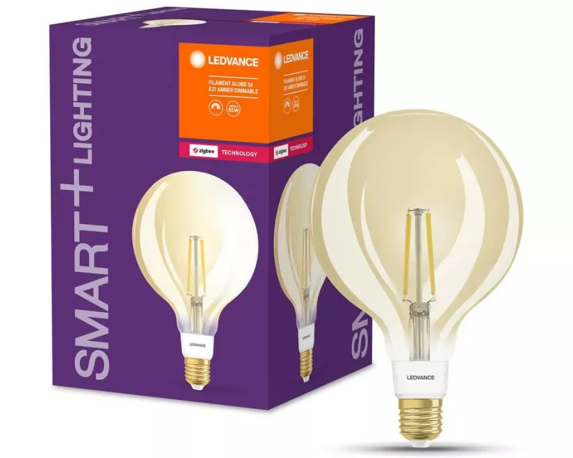Ledvance Leuchtmittel SMART+ Classic Globe, Filament, 2400K, ZigBee